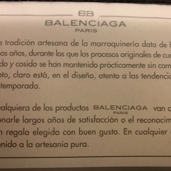 Balenciaga Women's black leather wallet - Picture 8 of 12